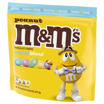 M&M's Peanut Chocolate Candies, 12-count