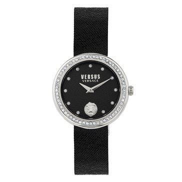 Versus Versace Women's Lea Crystal Guilloche Dial Bracelet Watch