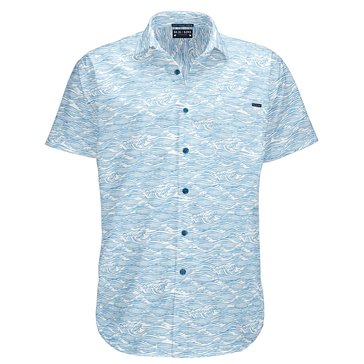 Baja Llama Men's Roll Tide Woven Shirt