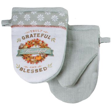 Kay Dee Designs Harvest Market Grateful Blessed Grabber Mitt