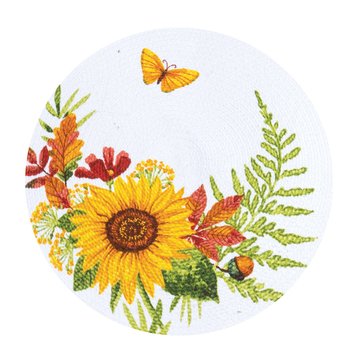 Kay Dee Designs Harvest Autumns Garden Placemat