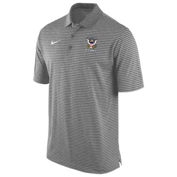 Nike Men's USN Eagle Stadium Stripe Polo