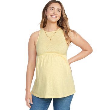 Old Navy Maternity Sleeveless High Neck Peplum Tank