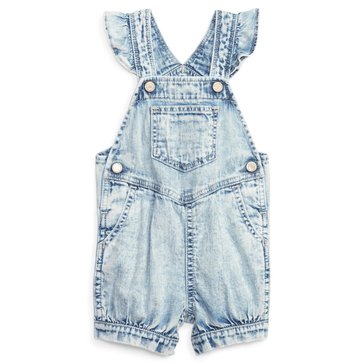Gap Baby Girls' Acid Denim Shortall