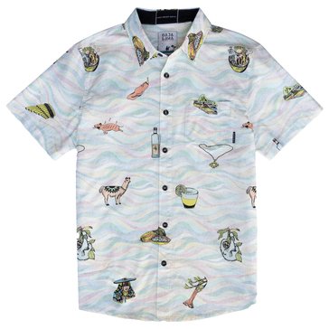 Baja Llama Men's Incan Treasures Woven Top