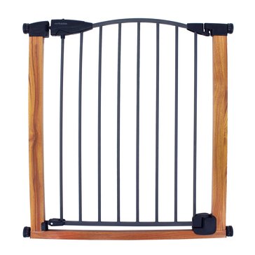 North States Deco Woodcraft Steel Gate with Auto Close