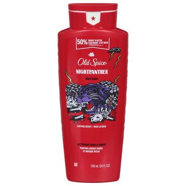 Old Spice Night Panther Body Wash 24oz