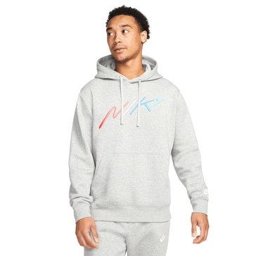 Nike Men's Sportswear Club Graphic Pullover Hoodie