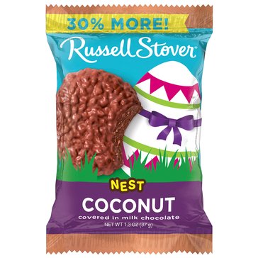 Russell Stover Milk Chocolate Coconut Nest, 1.3oz