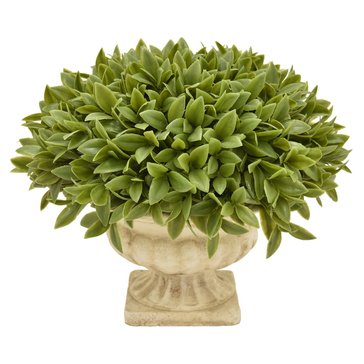 Three Hands Faux Topiary Grass Pot
