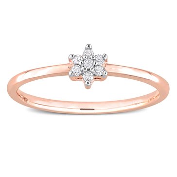 Sofia B. Diamond Accent Floral Promise Ring