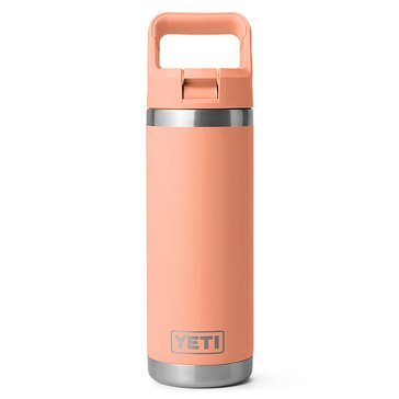 Yeti Rambler Bottle with Straw Cap, 18oz
