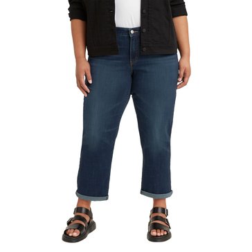 Levis Women's Boyfriend Jeans Plus Size