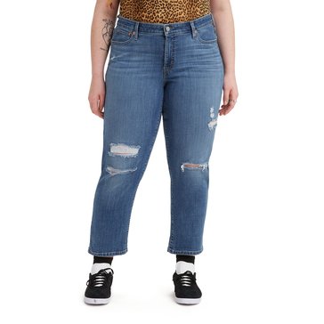 Levis Women's Boyfriend Jeans Plus Size