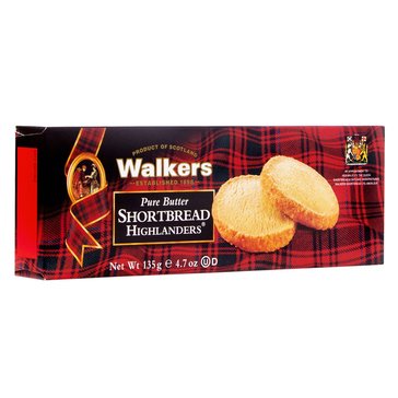 Walkers Holiday Pure Butter Shortbread Highlanders, 4.7oz