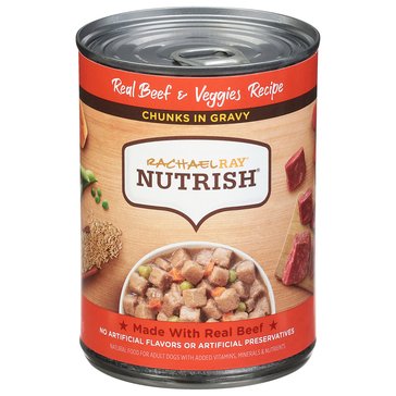 Rachael Ray Nutrish Beef and Brown Rice Wet Dog Food
