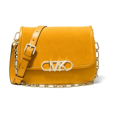 Michael Kors Parker Medium Saddle Messenger