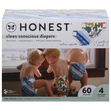 The Honest Company Diapers Size 4 Club Box