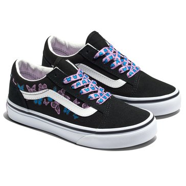 Vans Little Girls' Old Skool Skate Sneaker