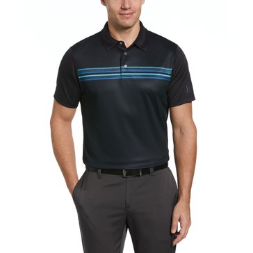 PGA Tour Men's Short Sleeve Chest Stripe Polo