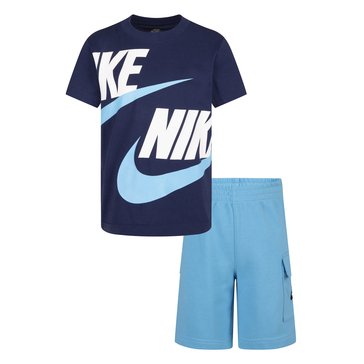 Nike Toddler Boys' Wrap Swoosh Shorts Set