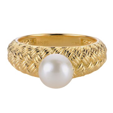 Imperial Cultured Pearl Woven Ring