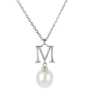 Imperial Freshwater Cultured Pearl Initial Pendant