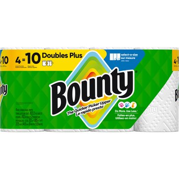 Bounty Double Plus Select-A-Size White