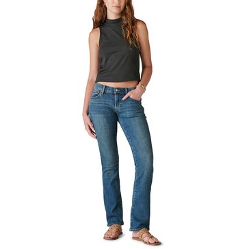 Lucky Brand Women's Core Mid Rise Sweet Boot Denim Jean