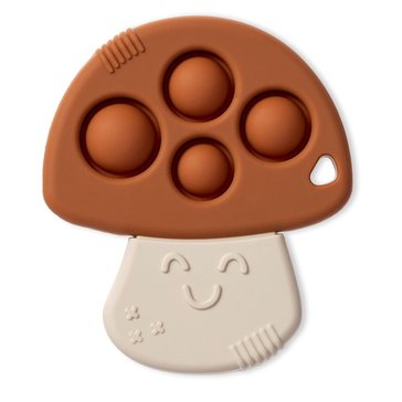 Itzy Ritzy Pop Mushroom Popper Silicone Teether