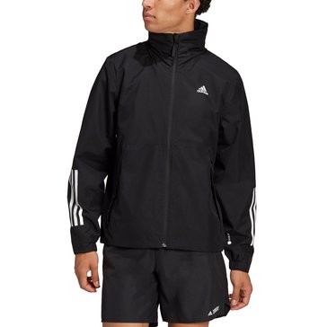 Adidas Men's Three Stripe Rain Ready Jacket