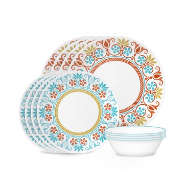 Corelle Terra Cotta Dreams 12-Piece Dinnerware Set