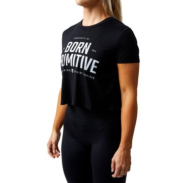 Born Primitive Women's Short Sleeve Porperty of Born Primitive Crop Tee