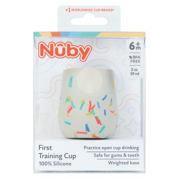 Nuby Silicone Confetti First Training Cup Tumbler