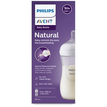 Avent Natural Bottle Natural Response Nipple, 1-Pack