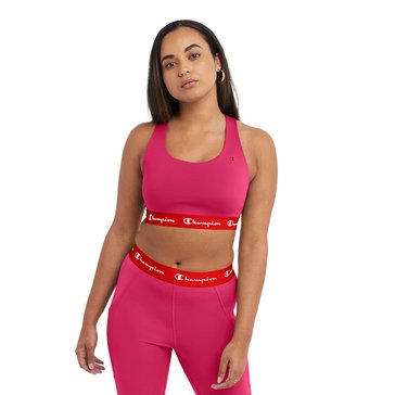 Champion Women's Logo Elastic Band Absolute Sports Bra