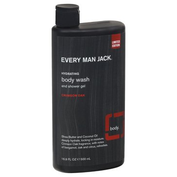 Every Man Jack Body Wash Crimson Oak 16.9 fl oz