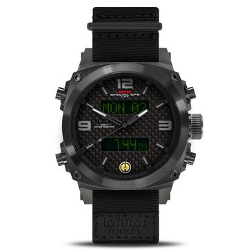 MTM Special Ops Air Stryk Analog-Digital Steel Nylon Watch