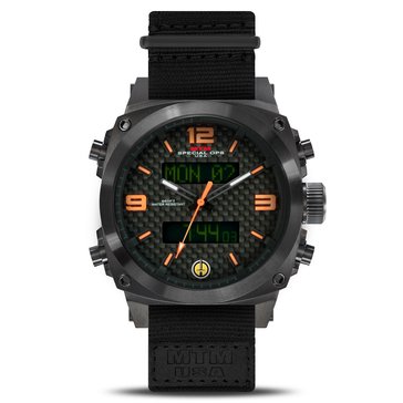 MTM Special Ops Air Stryk Analog-Digital Steel Nylon Watch