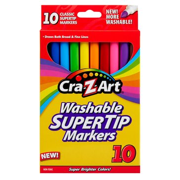 Cra-Z-Art Washable Super-Tip Markers 10ct