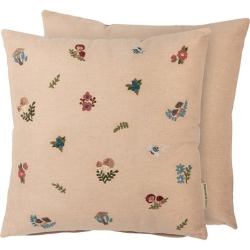 Primitives By Kathy Mushroom Toss Decorative Pillow