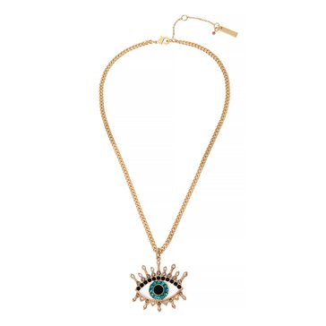 Kurt Geiger Evil Eye Long Pendant Necklace