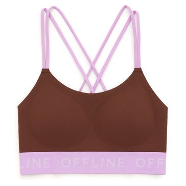 OFFLINE By Aerie Goals Logo Strappy Sports Bra  Strappy sports bras, Sports  bra, Mens outfitters