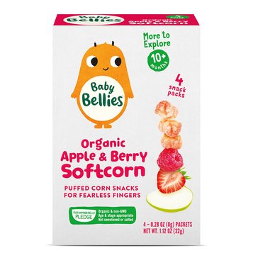 Baby Bellies Organic Apple & Berry Softcorn