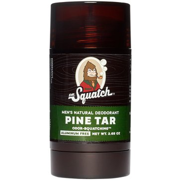 Dr Squatch Pine Tar Deodorant, 2.65oz