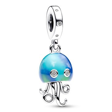 Pandora Jellyfish with Movable Tentacles Charm
