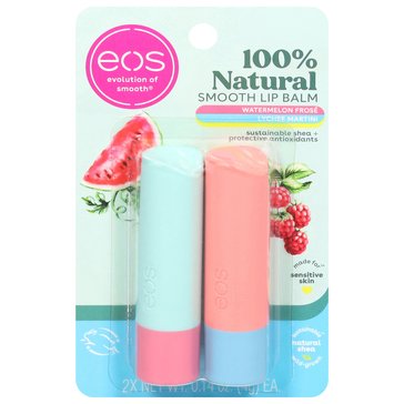 Eos Watermelon Frose amd Lychee Martini Lip Sticks