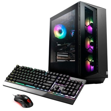 MSI Aegis Gaming Desktop, Intel Core i7 (12700F), NVIDIA GeForce RTX3060, 16GB Memory