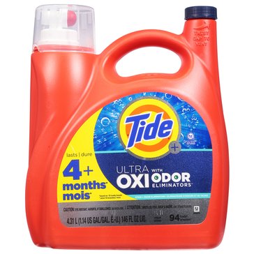 Tide Ultra Oxi Odor Eliminator Liquid Laundry Detergent