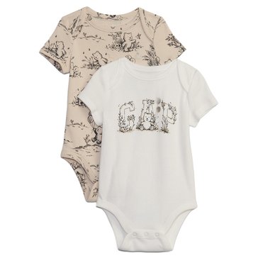 Gap Baby Unisex Brannans Birthday Bodysuits, 2-Pack